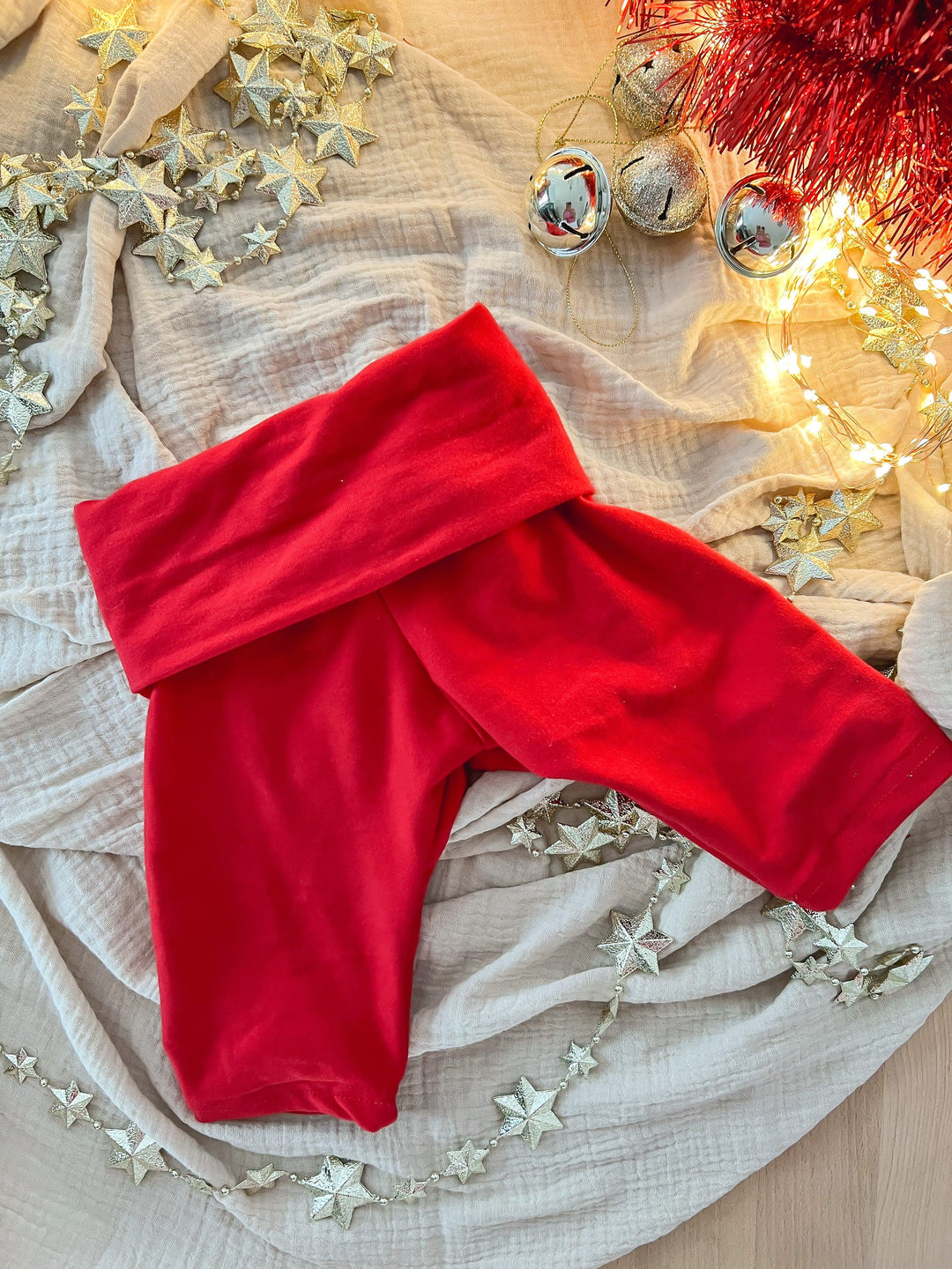 Hip Dysplasia Under Brace shorts - crisp red - Hip Dysplasia Clothing Australia