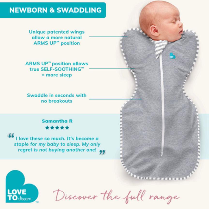 Love to Dream SWADDLE UP Hip Harness 2.5tog - Hip Dysplasia Clothing Australia
